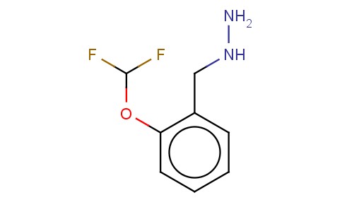 1-([2-(DIFLUOROMETHOXY)PHENYL]METHYL)HYDRAZINE